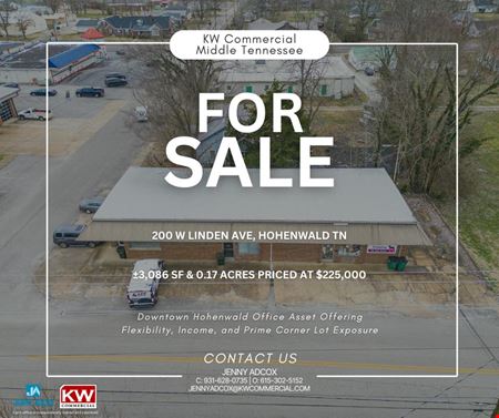 Office space for Sale at 200 W Linden Ave in Hohenwald