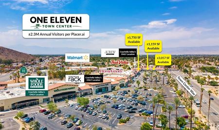 Retail space for Rent at One Eleven Town Center in Palm Desert