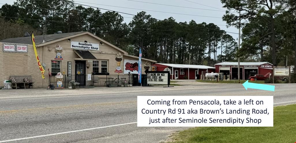27.8 Acres Unzoned Property in Seminole, Al