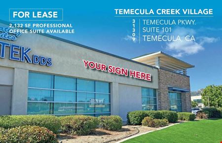 Office space for Rent at 31309 Temecula Parkway in Temecula