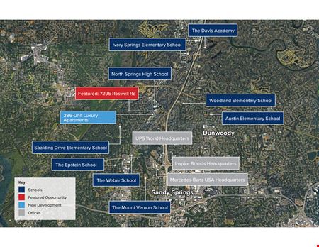 Retail space for Rent at 7277-7295 Roswell Rd in Atlanta