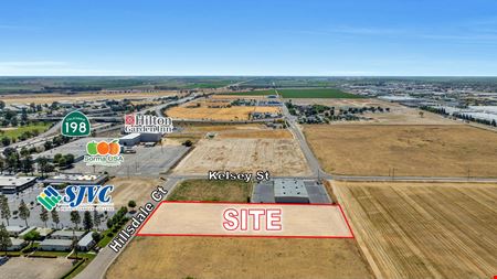 Commercial space at ±2.06 AC of Industrial Development Land off CA-198 in Visalia