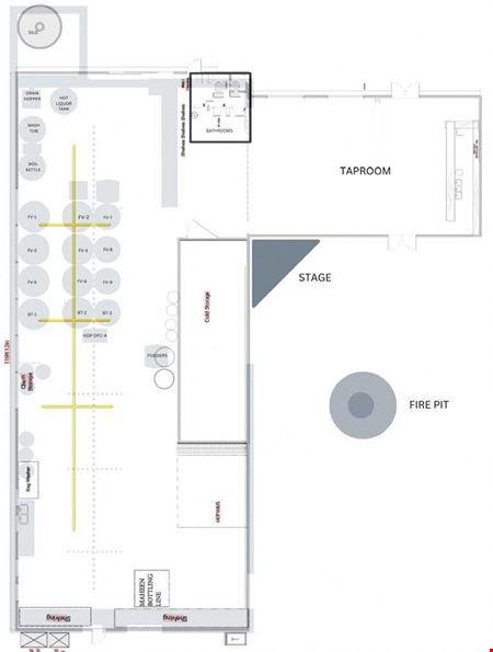 Freestanding Brewery | Real Estate & Equipment