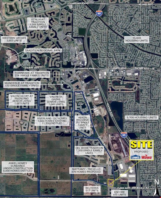 NWC of Becker Rd & SW Village Pkwy, Port St Lucie, FL 34953 ...