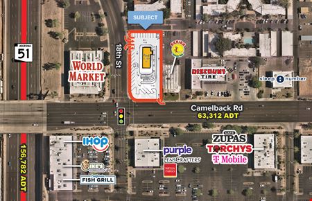 Retail space for Sale at 1802 E Camelback Rd in Phoenix