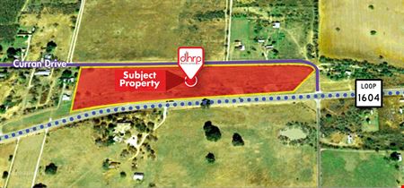 Land space for Sale at Loop 1604 & Curran Drive in Von Ormy