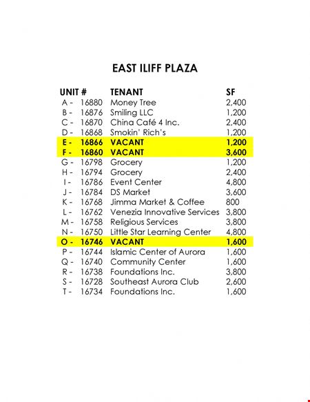 East Iliff Plaza