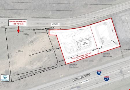 Retail/Restaurant Land Available Near Knoxville's Topgolf!