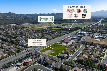 VacantLand space for Rent at Riverboat Retail in Eastvale