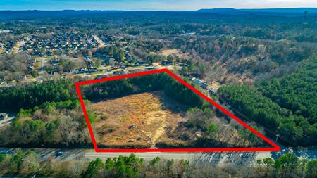 VacantLand space for Sale at 7.5 Acres of Vacant Land on Battlefield Parkway in Ringgold GA for Development in Ringgold