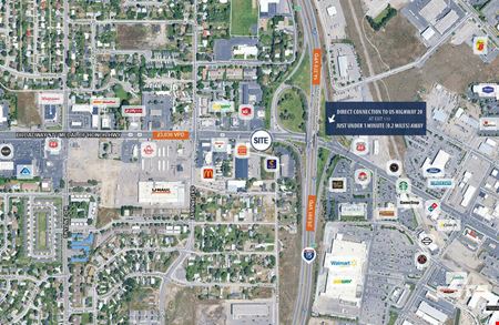 Hard Corner Pad at Major I-15 Interchange