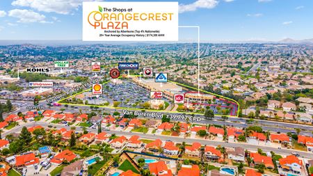 Retail space for Rent at Shops at Orangecrest Plaza in Riverside