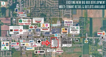 Retail space for Rent at Airport Crossings in Portage