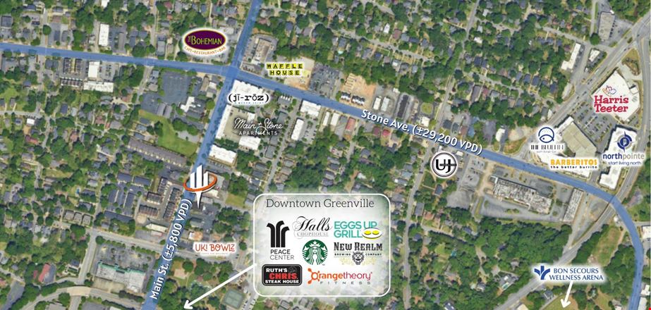 Downtown Greenville Redevelopment Site