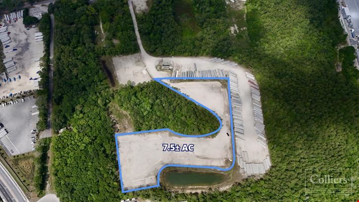 For Lease | 7.5± AC Westside IOS Yard on Old Kings Road