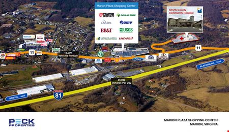 Retail space for Rent at Marion Plaza in Marion