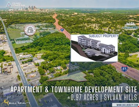 VacantLand space for Sale at Apartment & Townhome Development Site in Opportunity Zone | ±0.97 Acres | Sylvan Hills in Atlanta