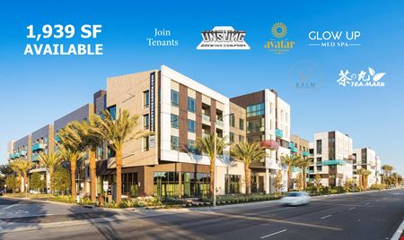 Retail space for Rent at Park & Paseo in Santa Ana