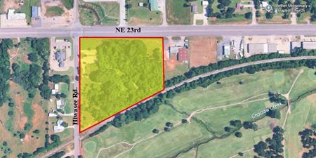 VacantLand space for Sale at SE Corner of NE 23rd (SH 62) & Hiwasee in Choctaw