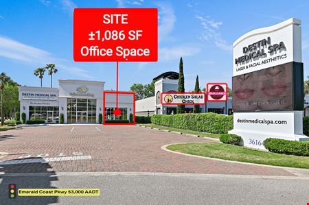 Retail space for Rent at +/- 1,086 SF Office For Lease in Destin, FL in Destin
