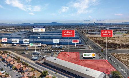 Retail space for Sale at Exceptional Craig Road Pad – For Sale or Ground Lease in North Las Vegas
