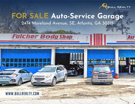 Retail space for Sale at ±5,000 SF Auto-Service Garage For Sale in Atlanta