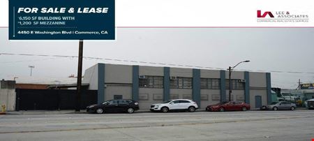 Industrial space for Rent at 4450 E Washington Blvd in Commerce